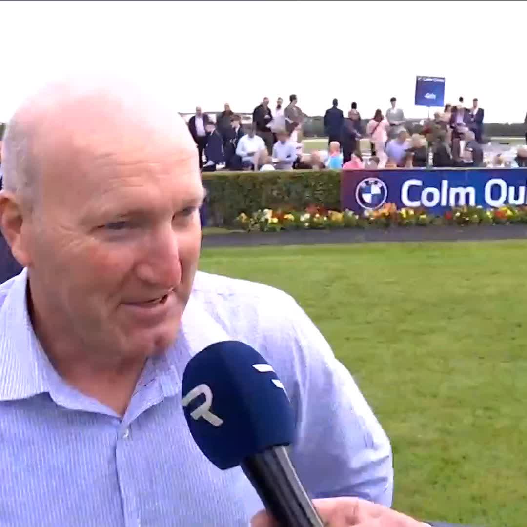 "I haven't booked in anywhere yet. I'm not going home!" Peter Lawlor only trains a handful of horses and gives us a great interview after landing a winner at the Galway Festival 👏 Galway Races kevinoryan