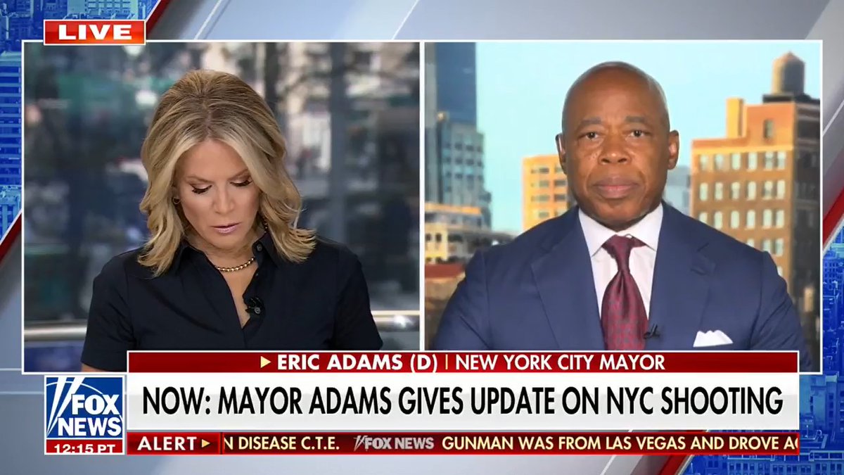 Mayor Adams on the deadly Manhattan shooting: "I think it was a combination of God and police officers who carried out their job to immediately go through the building floor by floor to save lives."