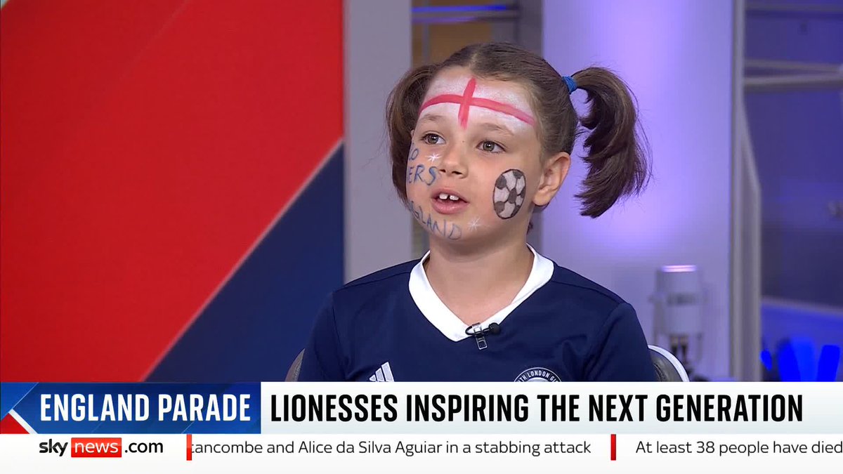 "Former Lionesses have said many dads back when they were playing didn't want their little girls to get into football because it was a difficult path." Sarah-Jane Mee speaks to Icaro Rebolledo and his daughter about the rise of women's football 👇