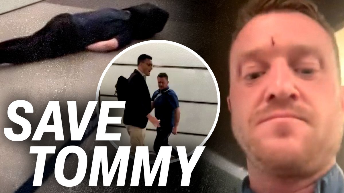 Tommy Robinson is attacked on the train — but defends himself Yesterday Tommy Robinson was walking alone in a large train station in London when he was threatened with violence by a belligerent man, who was drunk. Tommy Robinson was attacked last night and he needs our help. But I can’t do it alone. Yesterday Tommy was walking alone in a large train station in London when he was threatened with violence by a belligerent man, who was drunk. Tommy repeatedly warned him to back off, but instead, the man advanced. Tommy responded in self-defence and the man fell to the ground. St. Pancras station is completely covered with surveillance cameras, and unless police delete that footage, it will clearly show the man besetting and threatening Tommy. It was 100% self defence. A lot of people are victims of crime in London, especially in their subway system. Even Donald Trump mentioned London’s decay yesterday in his visit to the UK. There were 940,000 crimes reported in London last year alone — and of course, many people don’t even bother calling police anymore. Tommy is more alert than most people because he regularly gets threatened by people who disagree with him. I see that the regime media are reporting that Tommy has fled the jurisdiction, but that’s not true. It is true that Tommy later left the UK, but it was for pre-scheduled meetings, including international media interviews. He’s not fleeing, he already reported the incident to the police, and he has never in his life tried to evade authorities. You’ll remember, just last year he voluntarily flew from Spain to London, to present himself to the court, even though he knew he would be sent to jail. Tommy doesn’t run — not from thugs at the train station, or from police trying to stitch him up. I’ve spoken with Tommy and with Tommy’s criminal lawyers and I’ve offered to crowdfund this latest legal battle — which is nothing more and nothing less than self-defence against a London hoodlum. I don’t have an estimate of how much this is going to cost — I guess it depends on how badly the government wants to go after Tommy. He was the victim of the crime here, in Sadiq Khan’s dangerous city. Unlike 940,000 other Londoners, he managed to save himself. Now it's up to you and me to save him from the UK’s two-tier justice system. Help me pay for Tommy’s lawyers at SaveTommy dot com. I’ll keep you posted on this one. I’ve travelled with Tommy around the UK before. 90% of people he meets want a selfie. But once in a while some thug thinks he’ll take a crack at Tommy. That’s what happened here — and luckily, Tommy was able to defend himself. When police review the surveillance video, they’ll see that it was self-defence. But I fear that they’ll prosecute Tommy no matter what, just to keep him on the back foot, keep him in jeopardy, and keep burning up his time and money. Let’s at least help Tommy by covering his criminal lawyers — please chip in to his legal crowdfund below. (Thanks.)