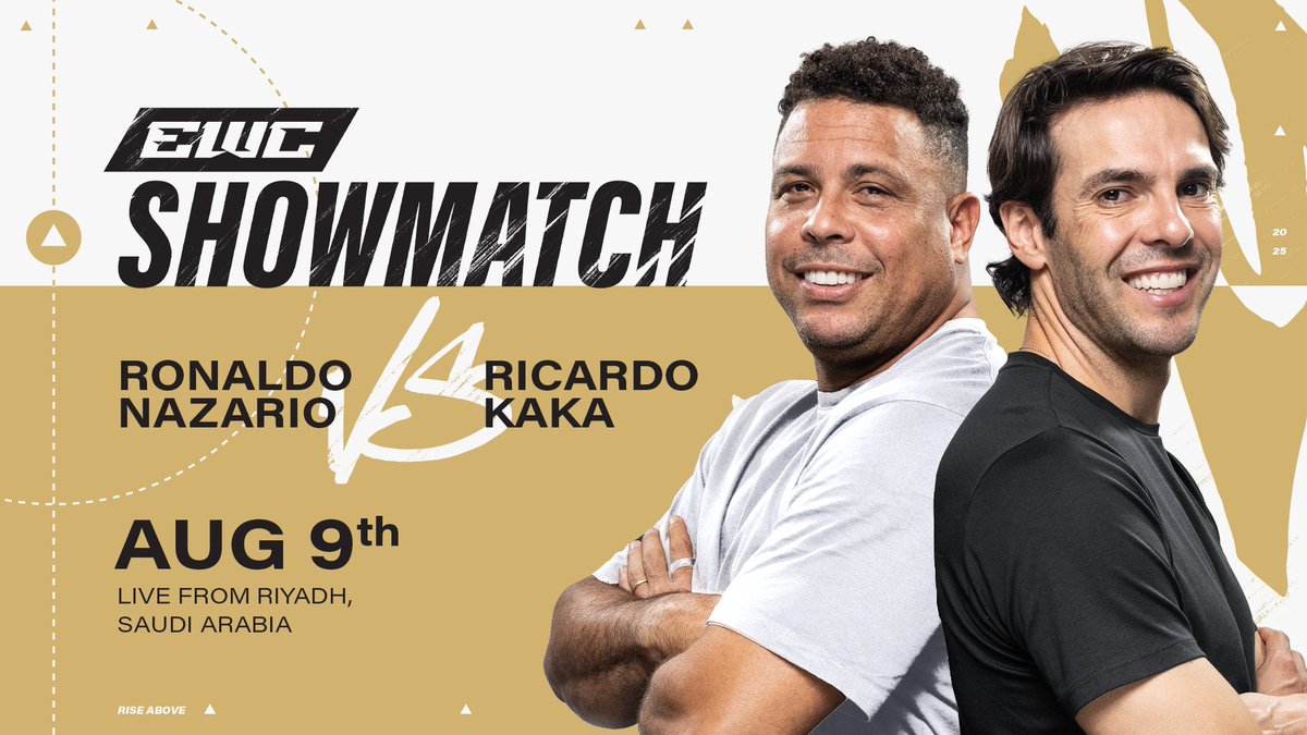 Football history is about to be rewritten. Ronaldo Nazário and Kaka have a score to settle in Riyadh on August 9th - you DON'T want to miss this. Get your tickets now before they're all gone!