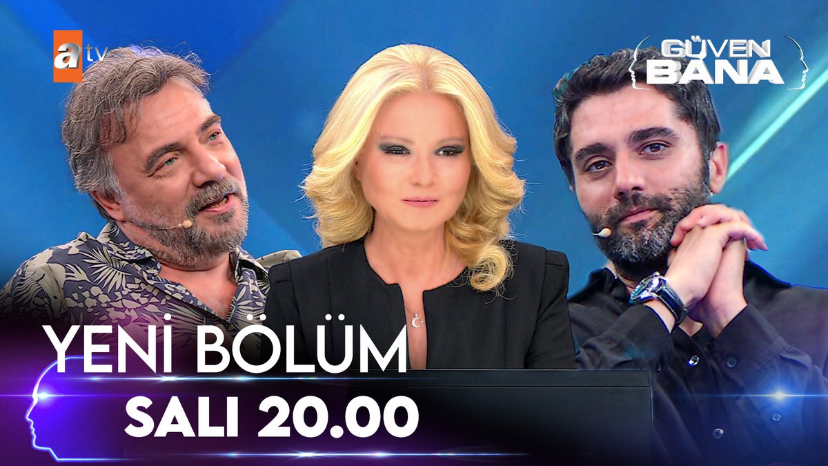 Ekranların fenomen yarışma programı "Güven Bana" ekranların fenomeni Müge Anlı'nın sunumuyla Salı 20.00'de atv'de! #GüvenBana Güven Bana