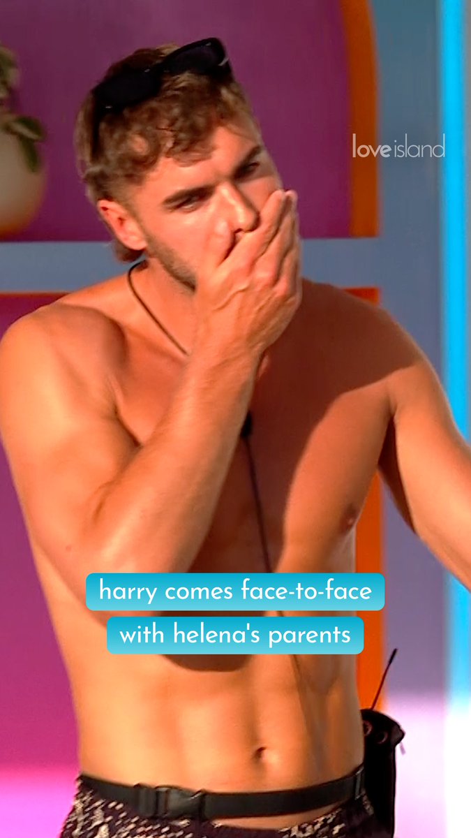Harry broke Helena’s heart and still got her dad’s stamp of approval… unreal scenes 😂 #LoveIsland