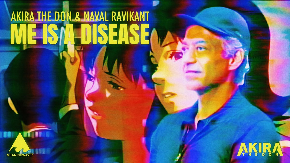 Thinking about yourself Is the source of all unhappiness And misery Self obsession Is the root of all unhappiness ME IS A DISEASE 🪞🦠 With Naval Out now
