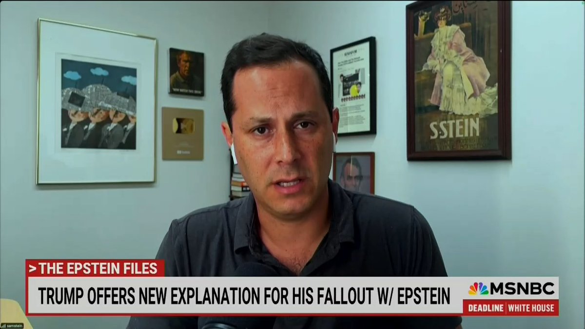Guest: The dichotomy that's happening where Trump is talking about Virginia Giuffre as property that Jeffrey Epstein stole, and Ghislaine Maxwell, who, Virginia said in a subsequent interview, was more monstrous than Epstein. All this is happening at the same time that they're floating the idea that Maxwell might get a pardon, that she could get immunity for her testimony