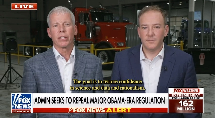 .Secretary Chris Wright on Fox News: “We released a report...a critical overview of what do we know today about climate science, about climate data and what impacts that might have on the American people…we need to restore some common sense around climate change.”