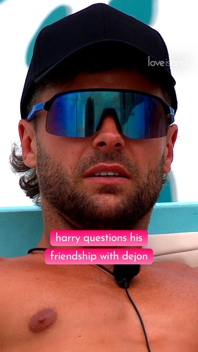 Is this the end of Dejon and Harry’s bromance? 👀 #LoveIsland