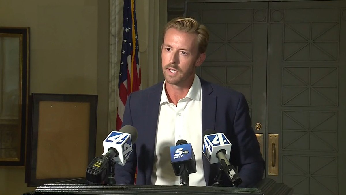 Denying that he had a video of naked woman on a TV in his office during a meeting, Oklahoma State Superintendent Ryan Walters baselessly claims Gov. Kevin Stitt (R) directed school board members to fabricate the story, falsely says he's been cleared and threatens the media. "Those individuals that tried to assassinate my character and print and publish things that are demonstrably false and provably false will be hearing from us and all of Oklahomans very, very soon."