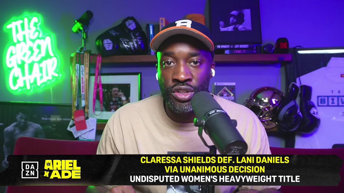 Who should Claressa be figthting next? #ArielxAde | Live every Tuesday at 5PM ET on DAZN