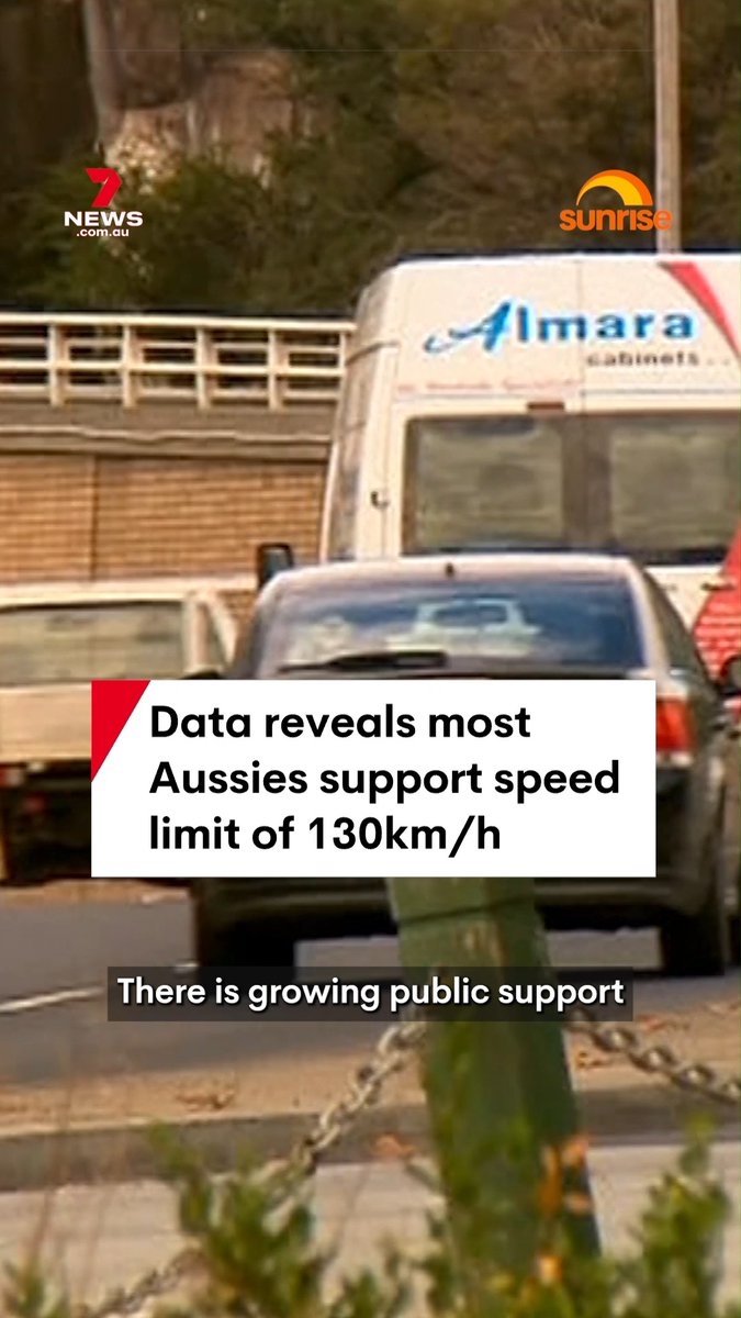 An online survey has found that 90 per cent of Australians would support the speed limit increasing to 130km/h on highways. #speedlimit #speedincrease #road #highways #autobahn #7NEWS