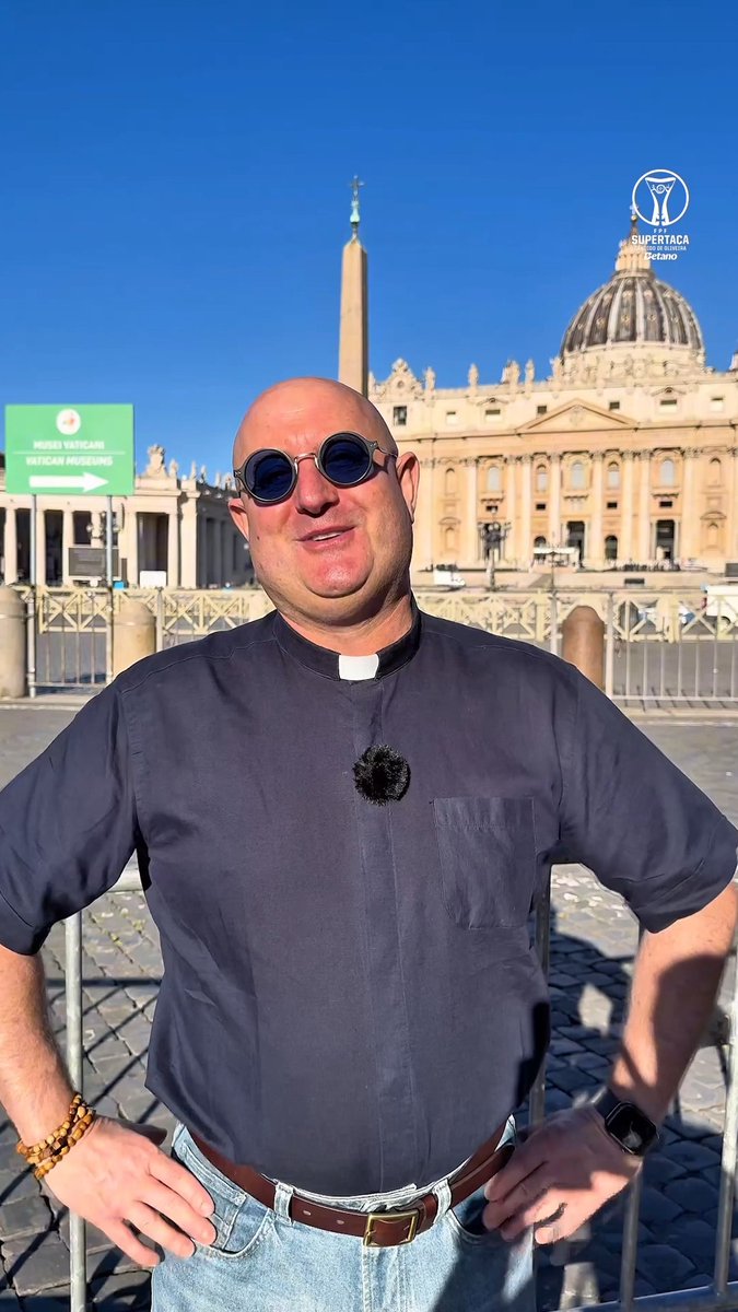 Padre Guilherme vai atuar no espetáculo pré-jogo da Supertaça.