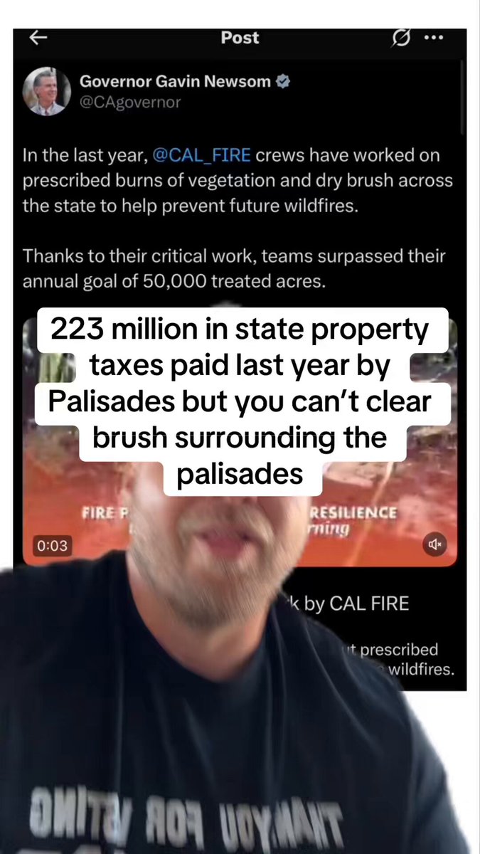how much of our property taxes should’ve been used to “treat” Newsom dead brush surrounding our homes