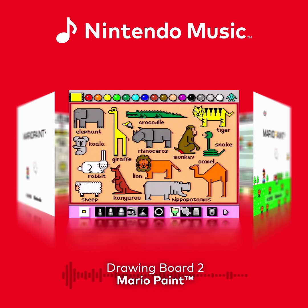 Learn which songs from the Mario Paint soundtrack are the most listened to on the #NintendoMusic app! Which songs are you playing on repeat?