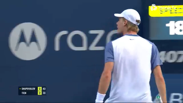 Hand skills 💯 Shapo is putting on a show on home soil! National Bank Open | #NBO25
