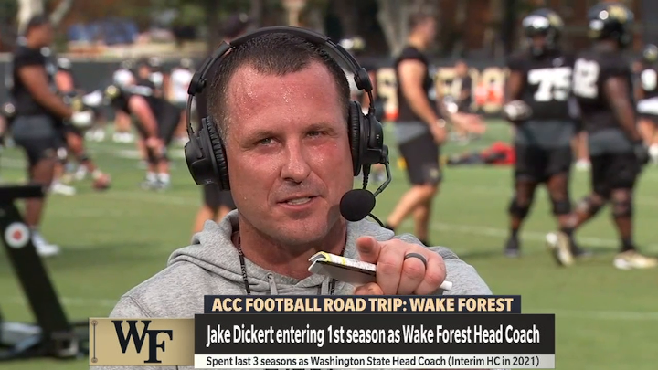 .Jake Dickert is building something special at Wake Forest 😤 Wake Forest Football