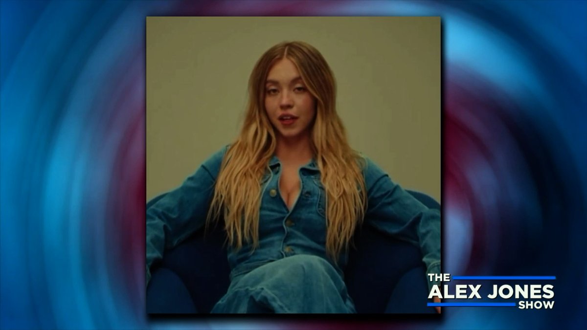 VIDEO: Alex Jones Responds To Sydney Sweeney's American Eagle Ad That Pushes Back Against White Guilt & Woke Culture