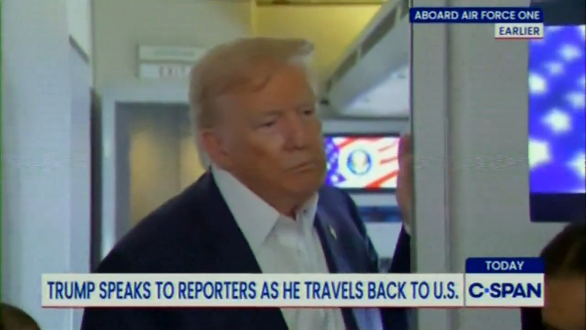 Q: Were some of the workers Epstein took from you young women? Trump: Well, I don't want to say. The concept of taking people that work for me is bad. And the answer is yes Q: Was one of the people Epstein stole from you Virginia Giuffre? Trump: Yeah. He stole her