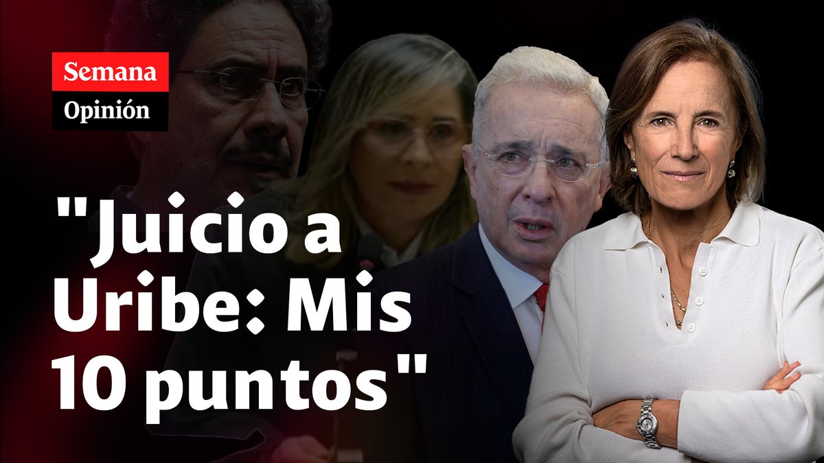 "Uribe condenado y Timochenko, Petro y Montealegre celebrando. Ya tiene candidato el Pacto Histórico. Iván Cepeda es el nuevo ídolo de la ultraizquierda. Diez apuntes de una sentencia sesgada, política": la opinión de Salud Hernández-Mora