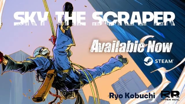 \\\ SKY THE SCRAPER ― Out Now /// ーー手を伸ばせば、いつかきっと届くはず。 ビル清掃×アクションアドベンチャー『SKY THE SCRAPER (スカイ・ザ・スクレイパー)』がSteamで本日発売！ ▼10％のローンチセールも実施中！