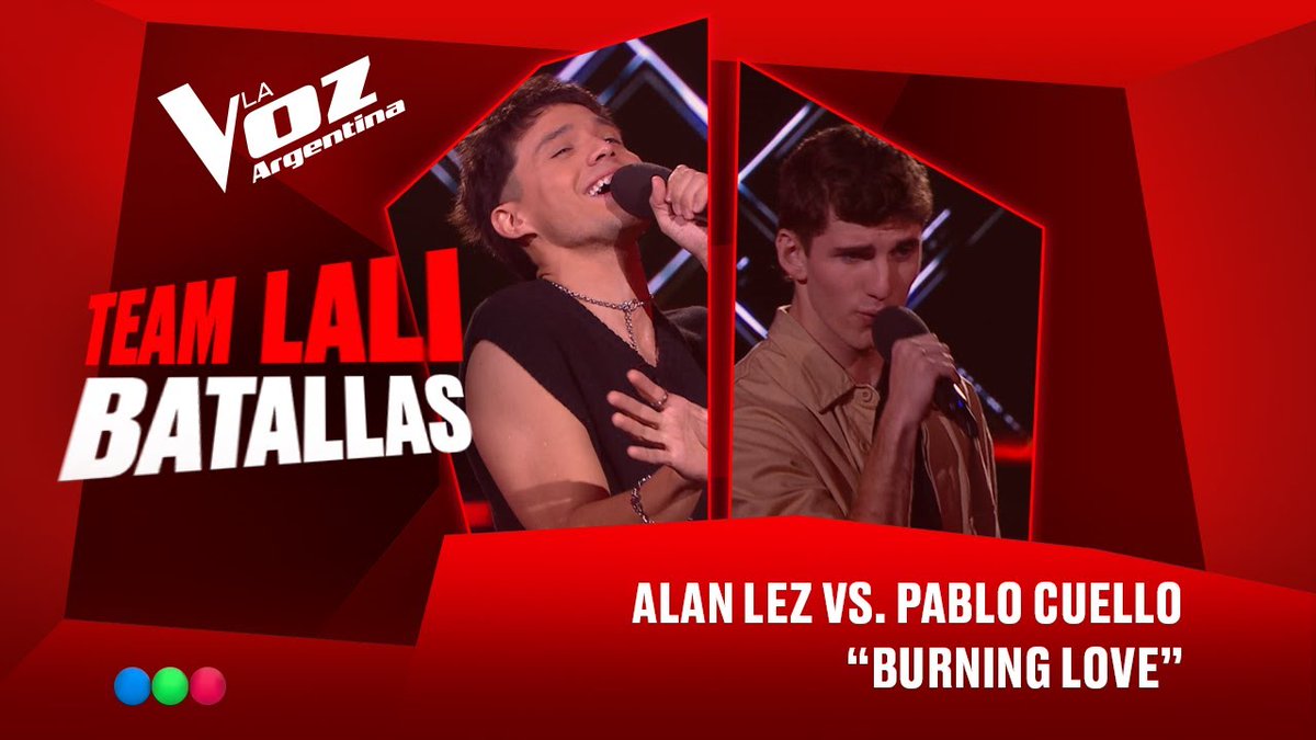 "Elvis": Por una batalla de #LaVozArgentina con la canción #BurningLove