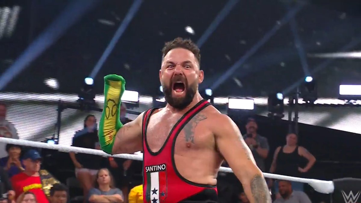 You want The Cobra, you get The Cobra! ๐ Santino Marella stopped โAll Egoโ Ethan Page in his tracks after NXT went off the air! ๐