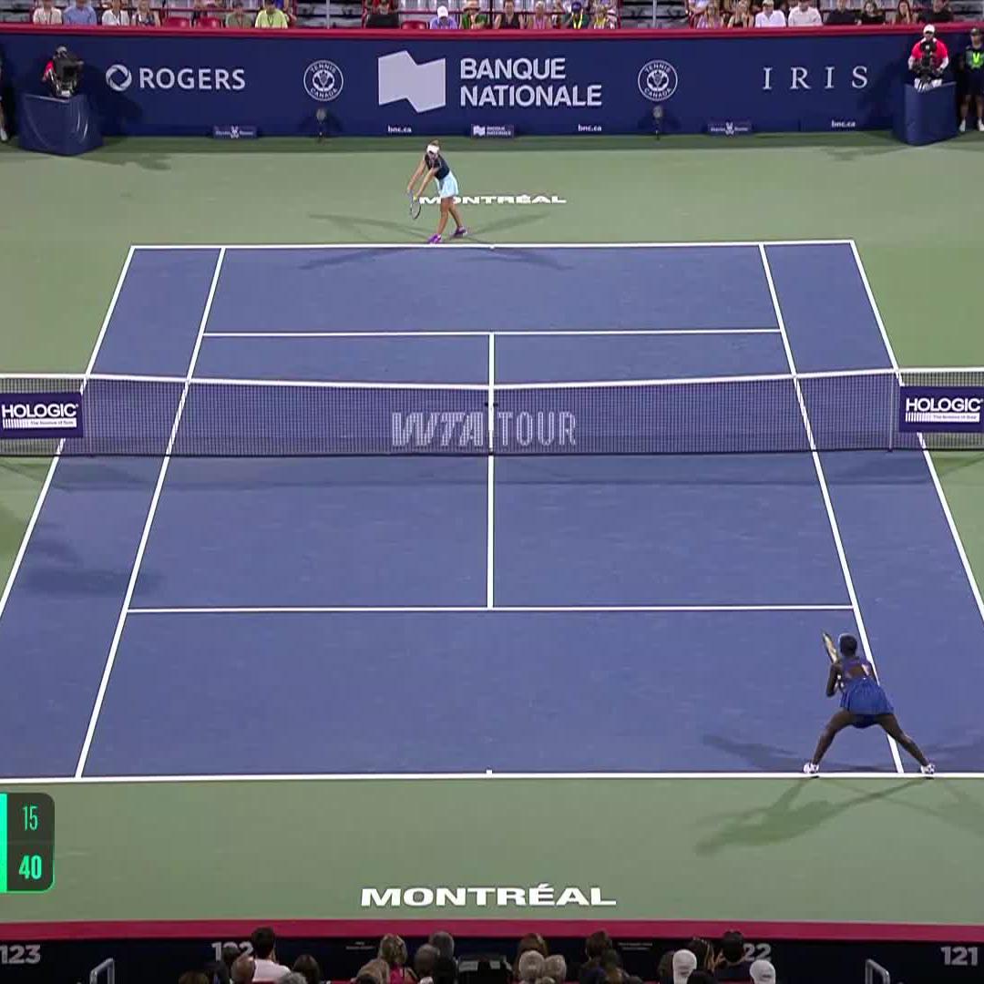Mboko leads the way 👉 Victoria Mboko takes the first set over Kenin 6-2. #OBN25