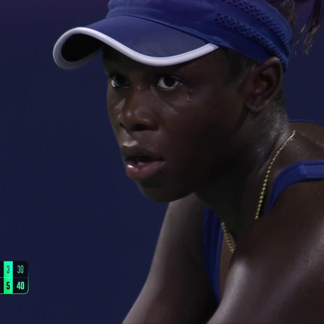 There’s no place like home 🏡 Victoria Mboko takes out Kenin in straight sets, 6-2, 6-3, to continue her journey in Montreal. #OBN25