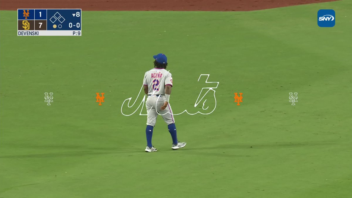 Luisangel Acuña makes the diving catch in center field. It's just his second time playing center field this season