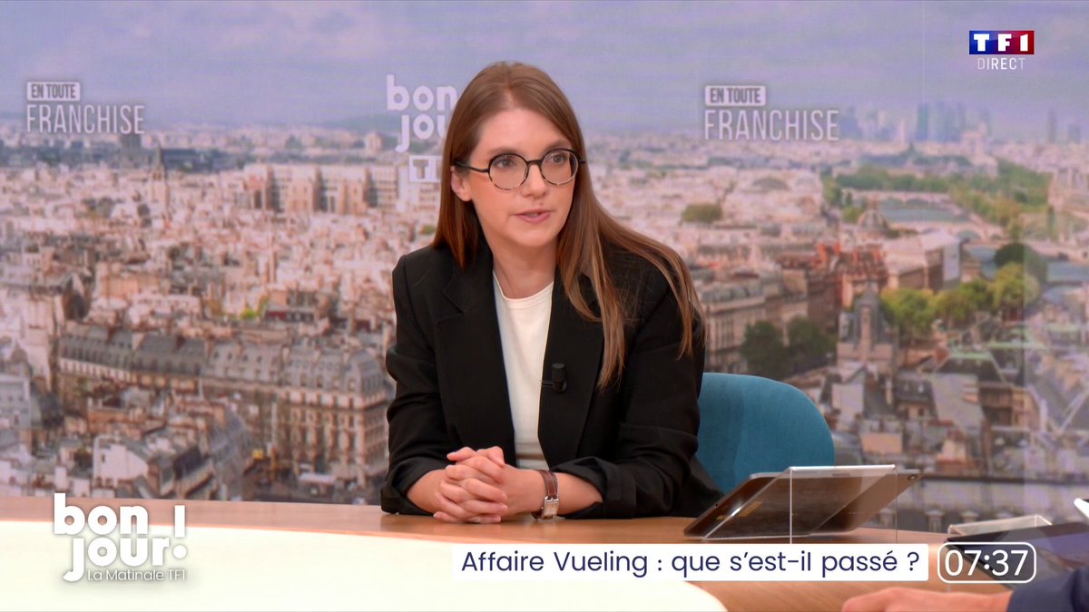Ados français juifs débarqués d'un vol Vueling : "C'est grave ce qui se passe. Il y a quelque chose qui ne va pas quand aujourd'hui on a des femmes, des hommes et des enfants qui du simple fait qu'ils sont juifs sont pris pour cible", Aurore Bergé dans #BonjourLaMatinaleTF1