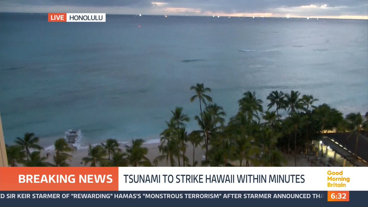 A massive 8.8 magnitude earthquake strikes the east coast of Russia, plunging the US and Japan into a tsunami watch. 'The energy travels at the speed of a jet plane.' @lauratobin1 explains how the quake has triggered tsunami warnings and why there are warnings in place.