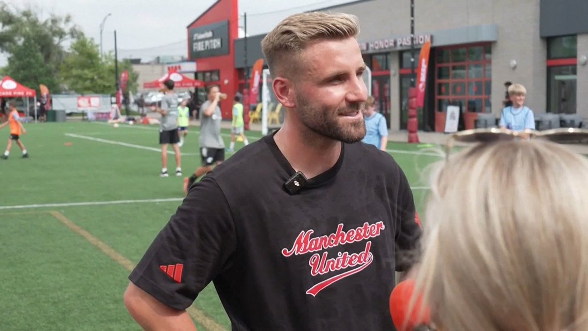 🎙️ "The aim has to be to win the Premier League" Luke Shaw has big ambitions ahead of the new season 🔴
