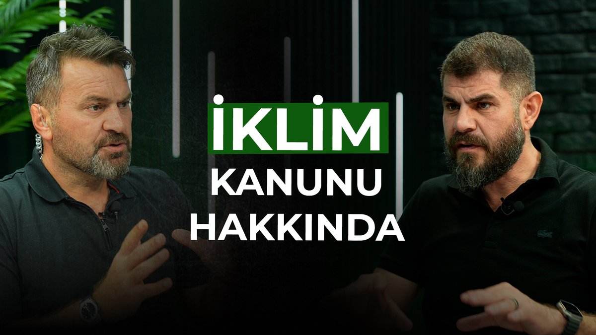 İklim kanunu hakkında... Yapılan algı çalışmalarıyla komplo teorilerine maruz kalarak endişeye kapılan vatandaşlarımız mutlaka dinlesin.
