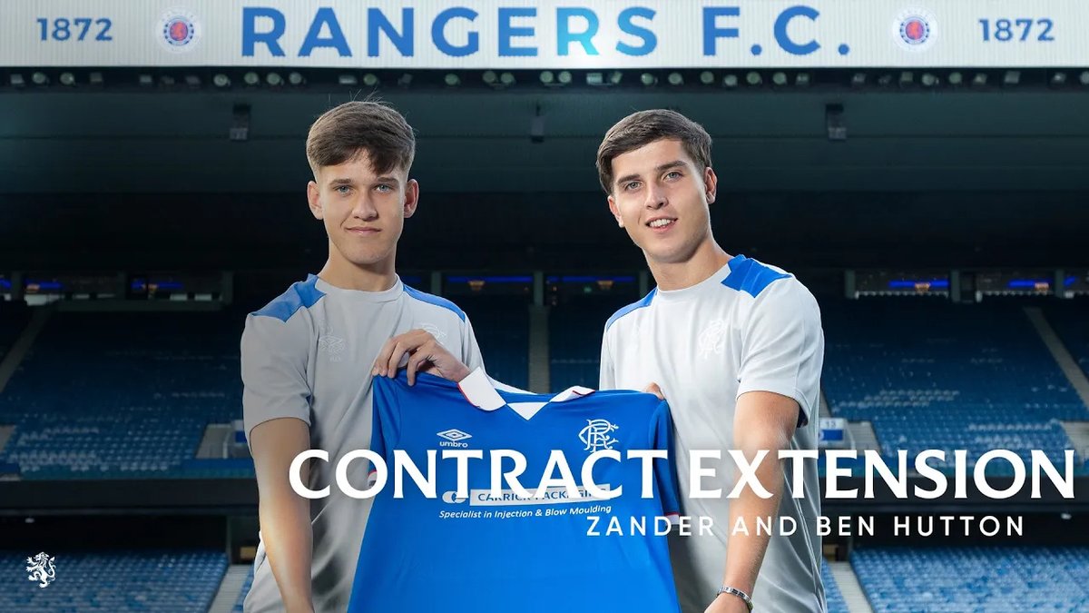 🎙️ RangersTV brought Zander and Ben Hutton to Ibrox to discuss their careers so far after the brothers signed contract extensions with the club.