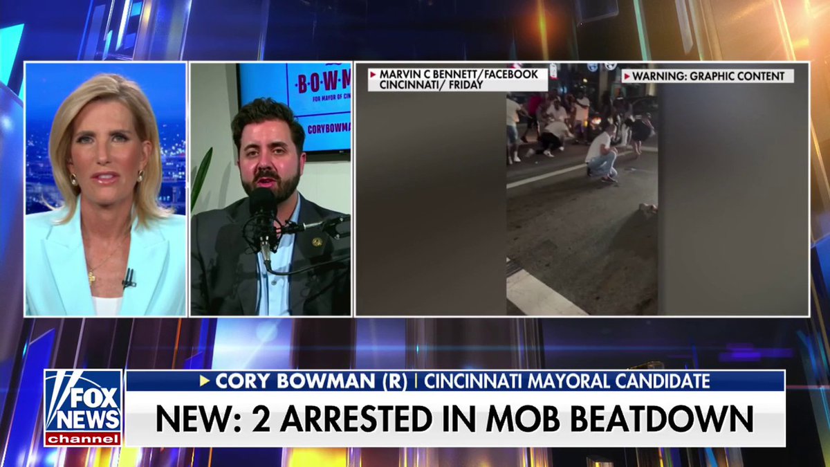 'Violence like this is unacceptable' Cincinnati Mayoral candidate Cory Bowman condemns the attack on unsuspecting civilians.