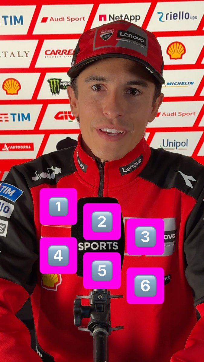 How good a race would this be to watch?! ๐ฅ Marc Marquez shares his dream starting grid in #MotoGP ๐