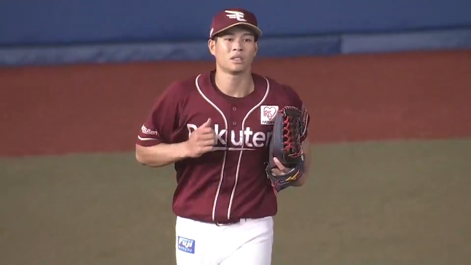 【4回裏：M 1-3 E】 スーパーキャッチ!! #中島大輔 選手があわや長打の打球をフェンスに当たりながらもしっかり捕球！ #RakutenEagles #キ！