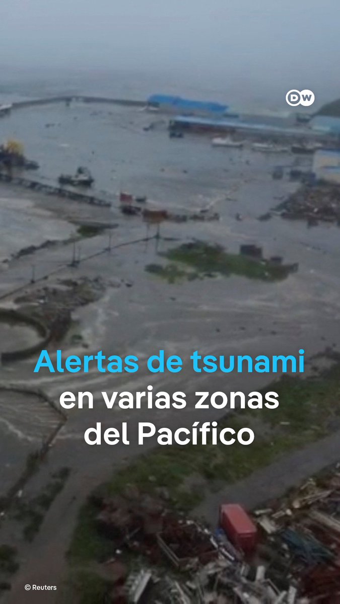 #Terremoto de magnitud 8,8 en penรญnsula rusa desata alertas de tsunami en el Pacรญfico El sismo en la costa del Extremo Oriente de Rusia, provocรณ este miรฉrcoles #tsunamis con olas de cuatro metros y alertas de #evacuaciรณn desde Japรณn, pasando por Hawรกi hasta Ecuador. Este miรฉrcoles, un nuevo terremoto de magnitud 6,2 sacudiรณ la penรญnsula de #Kamchatka. /cmw