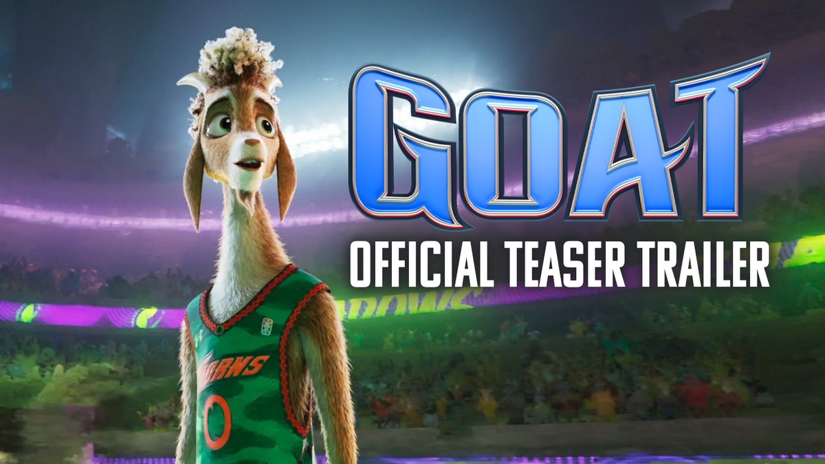 You're never too small to dream big. From the studio that brought you Spider-Man: Across the Spider-Verse and producer @stephencurry30, #GOATmovie is exclusively in movie theatres February 2026.
