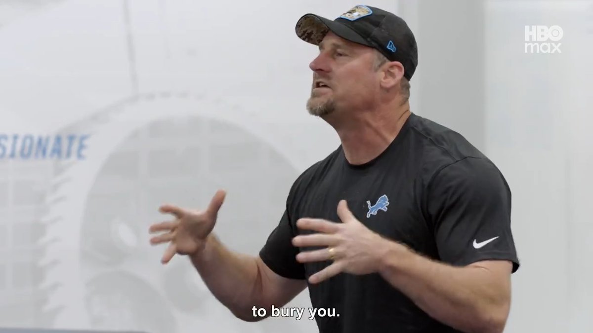 3 years ago, the world met Dan Campbell on #HardKnocks Turned the Detroit Lions franchise around 💪