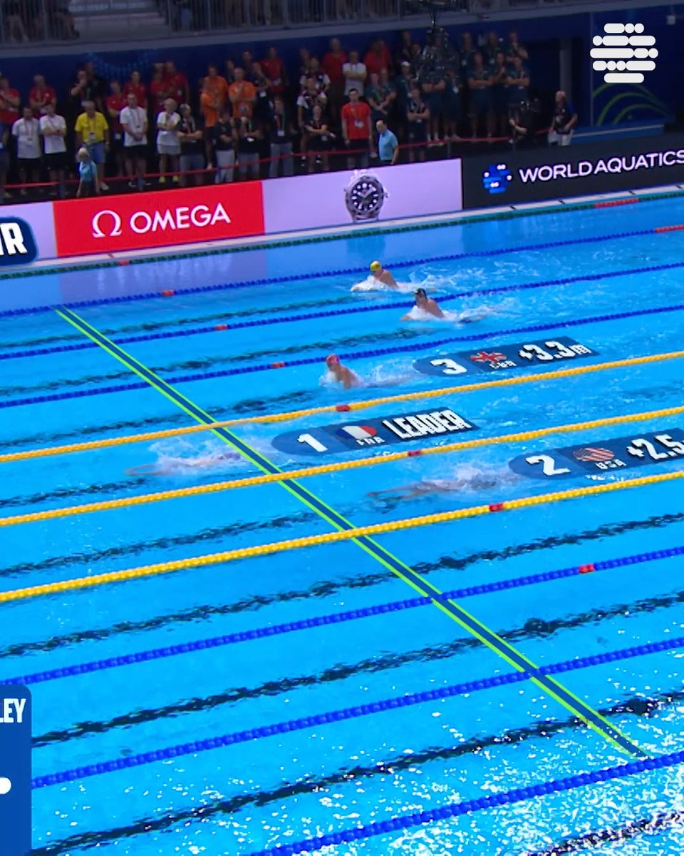 LA MANIÈRE, LA MARGE, IL EST TROP FORT !!!! 🙆‍♂️😭 #Natation #AQUASingapore2025