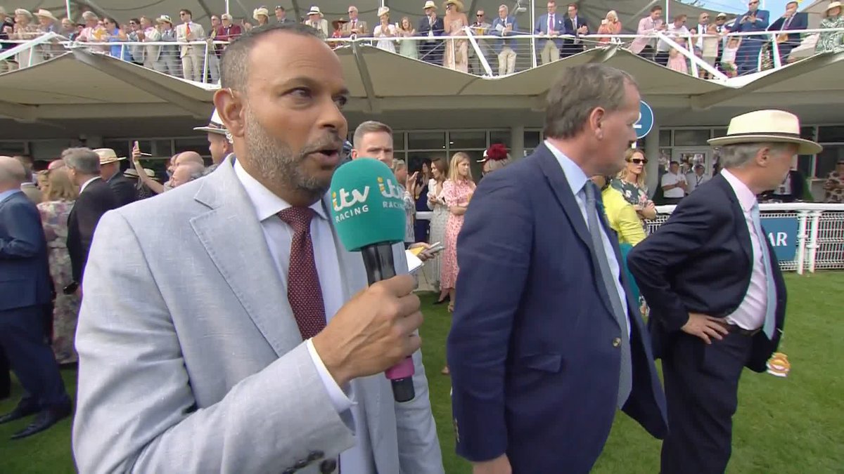 🗣"Sean did the right thing, he got close to the pacemakers" Richard Hannon reflects on Rosallion placing second in the Sussex Stakes #ITVRacing | Richard Hannon | Rishi Persad
