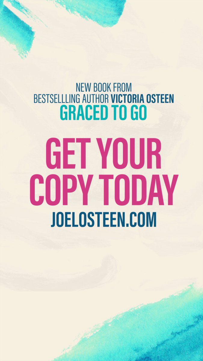 In my new book, “Graced to Go” I’ll help you discover your gifts and talents, so you can be all God created you to be 🩵 Available now at