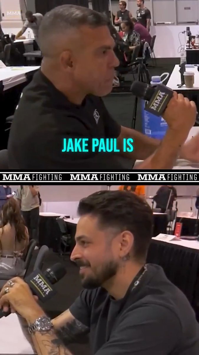 Vitor Belfort goes off on content creators in boxing: "Jake Paul is a fighter? I say 'What?' … Jake Paul is not a real fighter. I have respect for what he did, but he is not." (🎥 José Youngs)