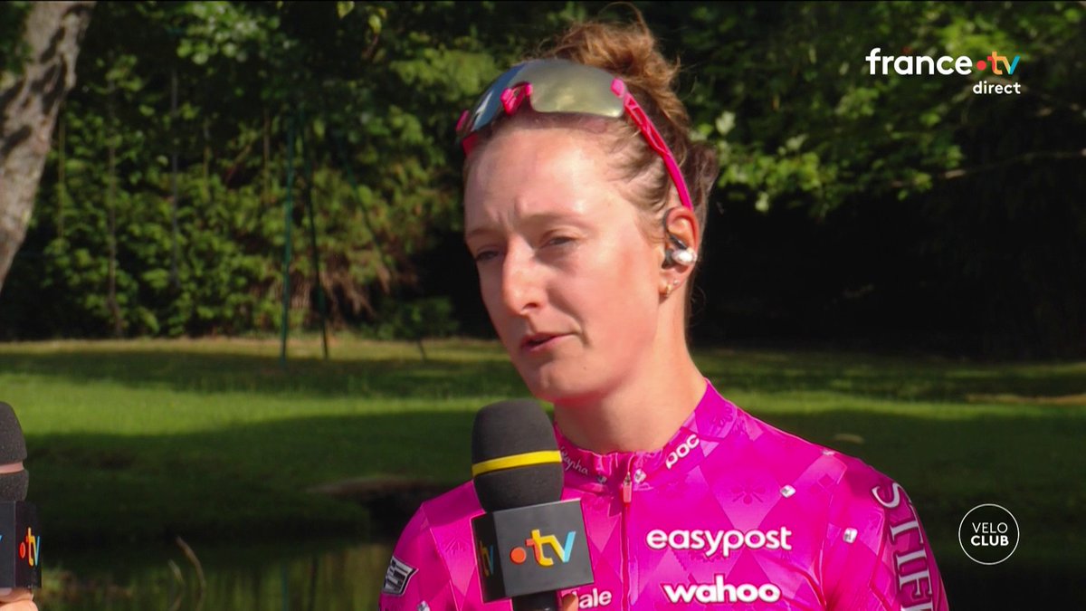 🚴‍♀️ #TDFF | "Le but est de faire de la prévention, avant d'être des athlètes, on est aussi des femmes." 🗣️ Diplômée en nutrition, Cedrine Kerbaol alerte sur la maigreur extrême dans le peloton.