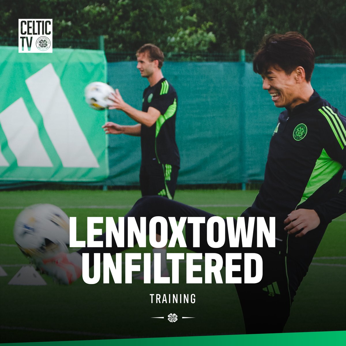 Back at it 🍀 The Bhoys return to training ahead of Flag Day this weekend as the champions get set to kick off the Premiership campaign at Paradise against St Mirren. 📺 Watch in FULL now on #CelticTV 👇 #CELSTM | Celtic Football Club🍀