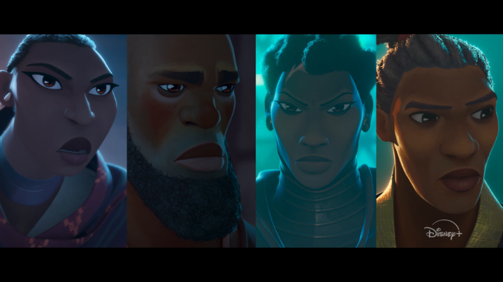 Four warriors. One goal. For Wakanda. This Friday, stream all four episodes of Marvel Animation’s #EyesOfWakanda, only on Disney+.