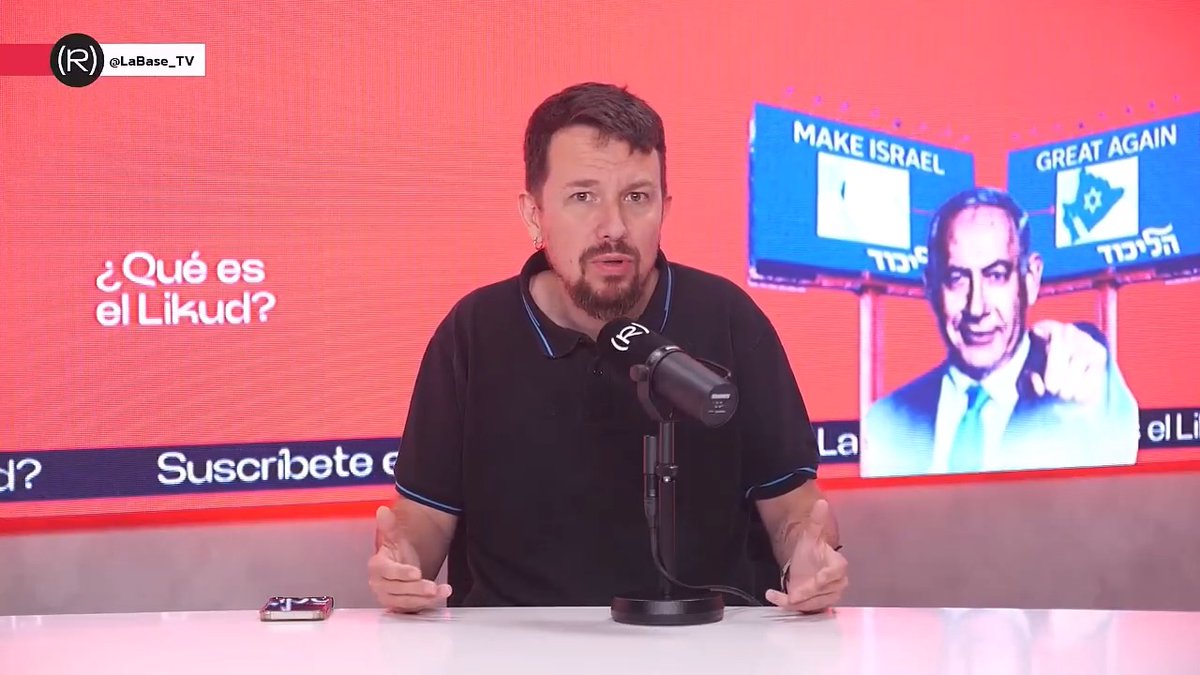 🇮🇱 ¿Qué es el Likud? ¿En qué medida el partido de Netanyahu se ha hecho hegemónico en el sionismo? ¿Cómo son los medios de comunicación en Israel? Hoy te lo explicamos en La Base 👇🏻 📺