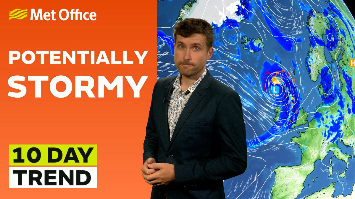 Thunder, rain, wind and more settled conditions are all expected by the end of next week ⛈️ Watch our latest 10 Day Trend with Alex to find out more ⤵️