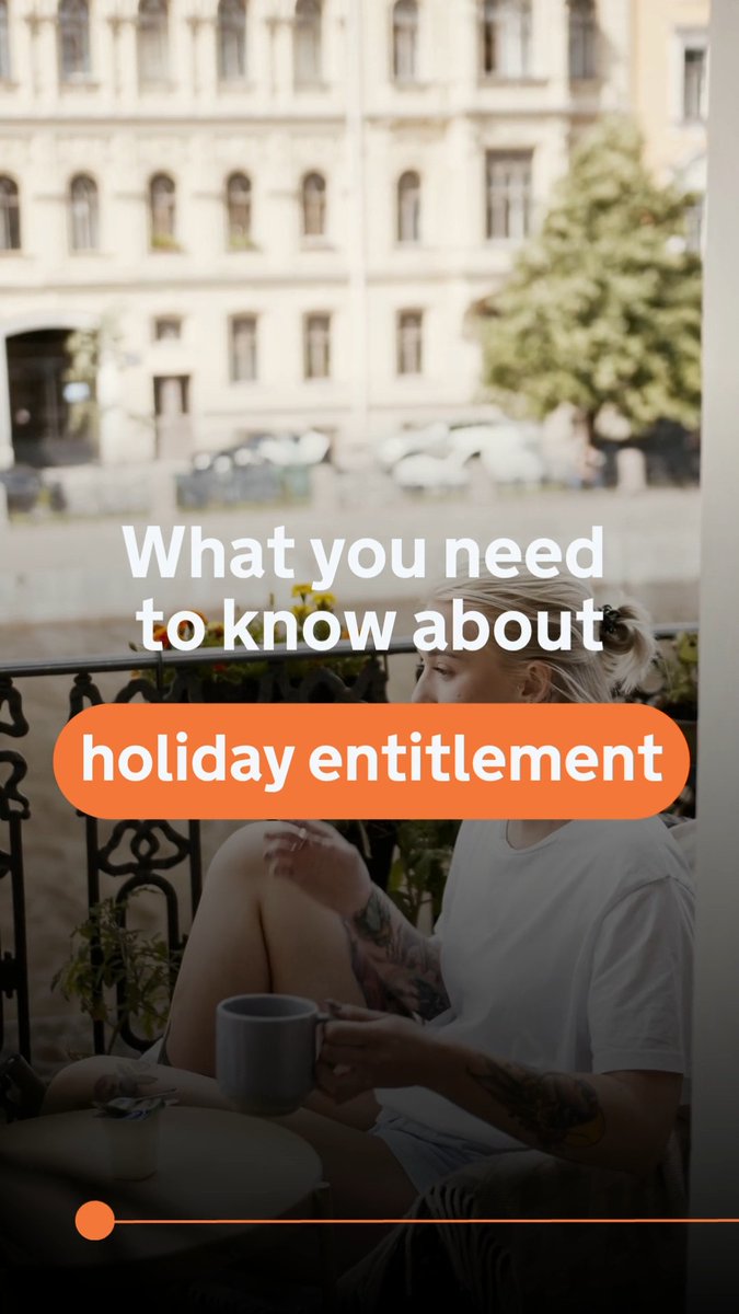 Almost everyone is legally entitled to 28 days of paid holiday a year. Watch this to understand your holiday entitlement 👀 Find out more at: