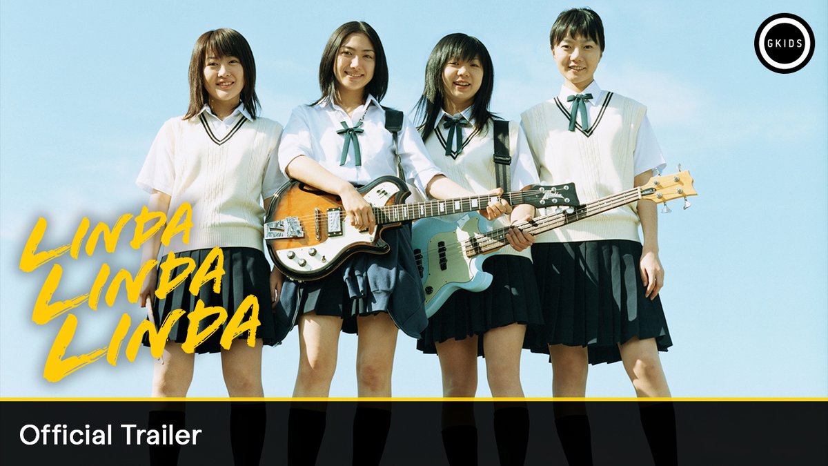Tickets are on sale now for Nobuhiro Yamashita's musical cult classic LINDA LINDA LINDA, screening in an all-new 4K restoration! 🎸✨ 💛 NYC - IFC Center starting Sep 5 💛 LA - Laemmle Theatres NoHo 7 starting Sep 12 💛 More cities coming soon!